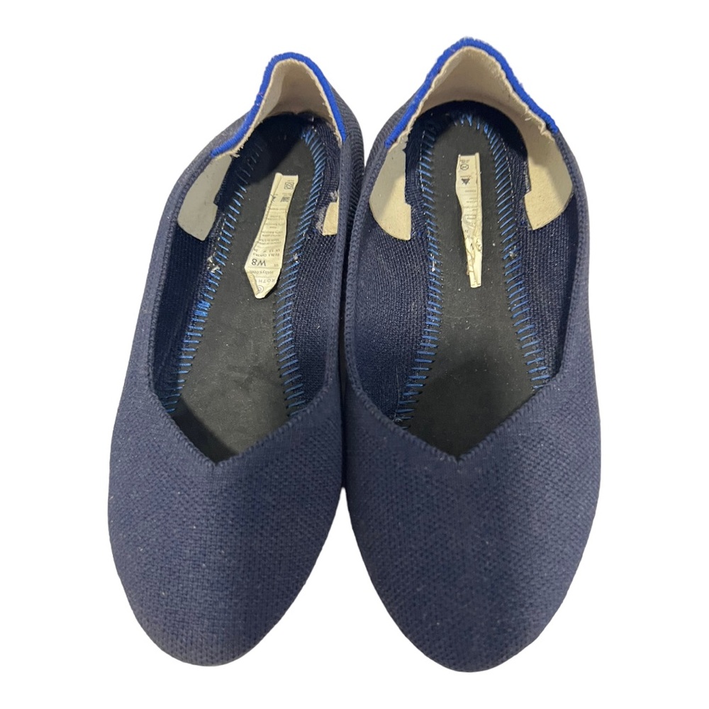 - ROTHY’S  Loafer Classic blue  Knit Fabric Slip On Flats Women's w8 with …